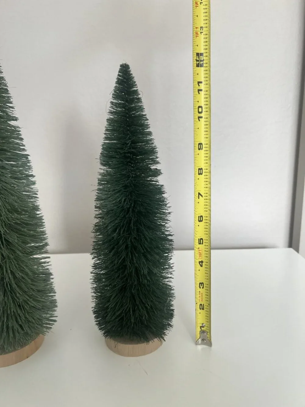NWOT Pier 1 Holiday Bottle Brush Trees (Set of 2)